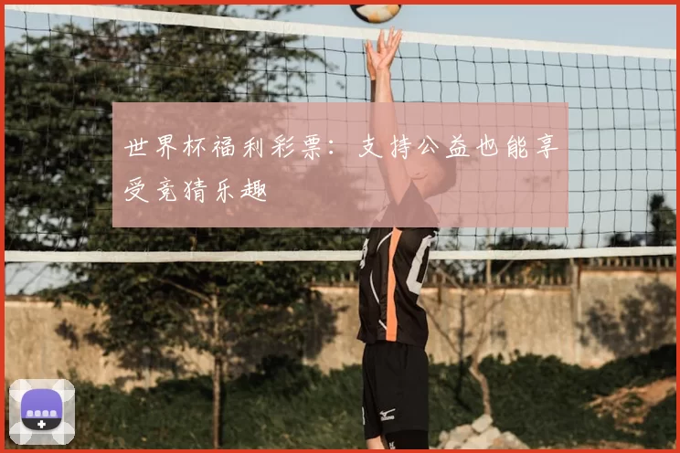 世界杯福利彩票：支持公益也能享受竞猜乐趣
