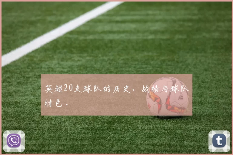 英超20支球队的历史、战绩与球队特色 .