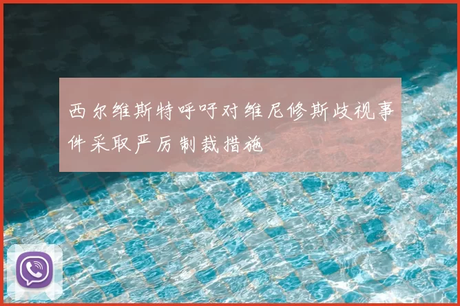 西尔维斯特呼吁对维尼修斯歧视事件采取严厉制裁措施